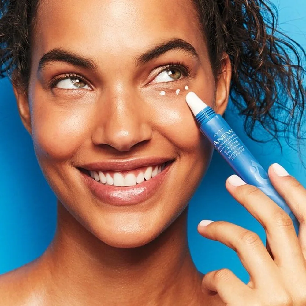 *AVON* Anew Hydra Fusion De-Puffing Eye Serum NWT